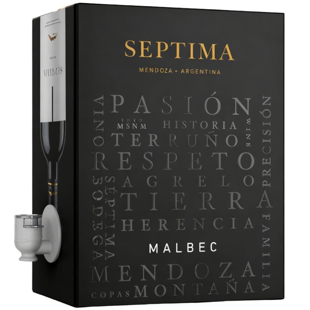 Vino Séptima Emblema Malbec Bag in Box 3L