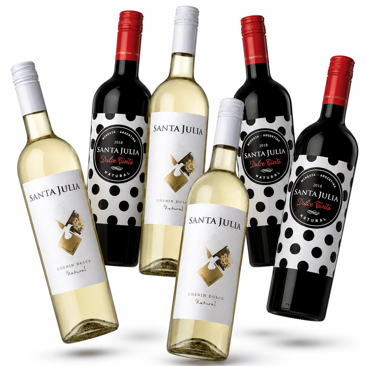 Mix Vino Santa Julia Dulces x 6 unidades