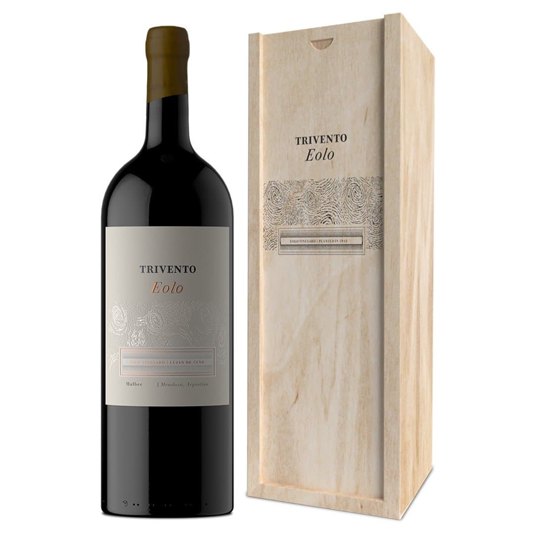 Estuche Vino Trivento Eolo Malbec Magnum 1.5 litros | Vino Ícono | Regalo Premium