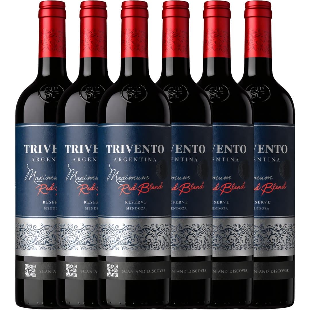 Vino Trivento Maximum Reserva Red Blend x6 | Caja Cerrada