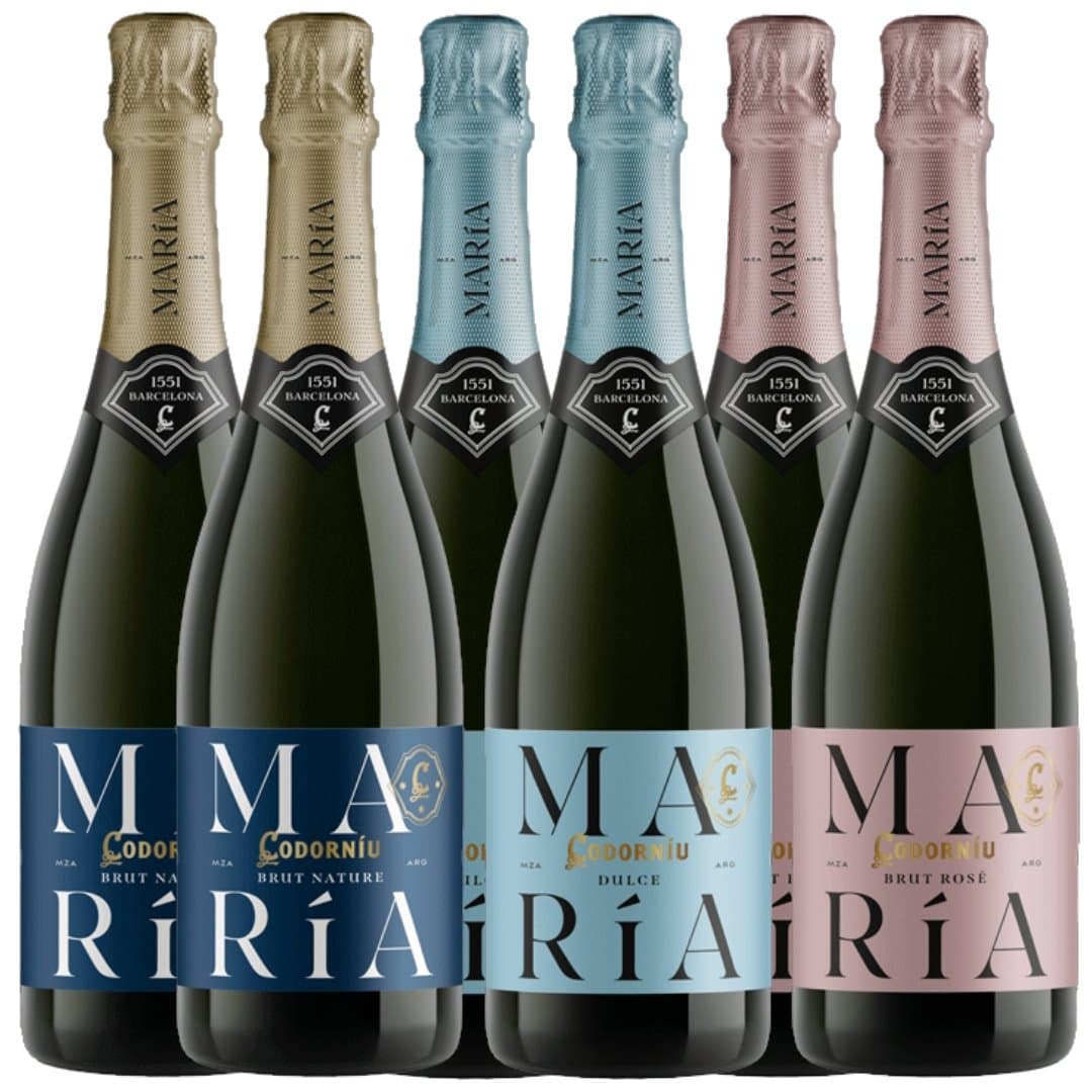Mix Espumantes María Codorniu x6 unidades