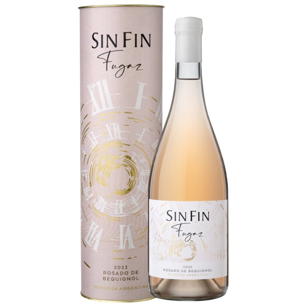 Estuche Vino Fugaz Rosado de Bequignol 750ml | Para Regalar