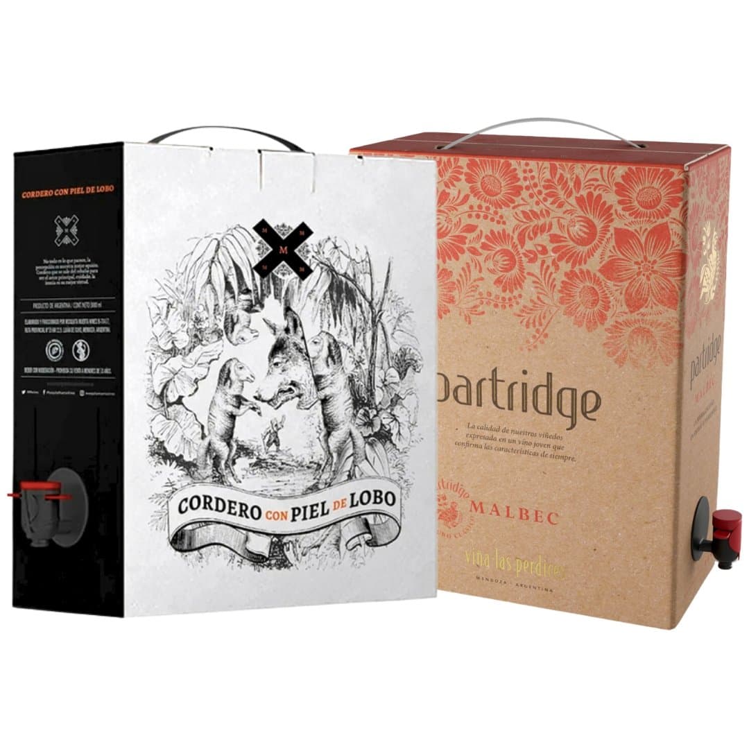 Combo Bag in Box 3L x2: Partridge + Cordero