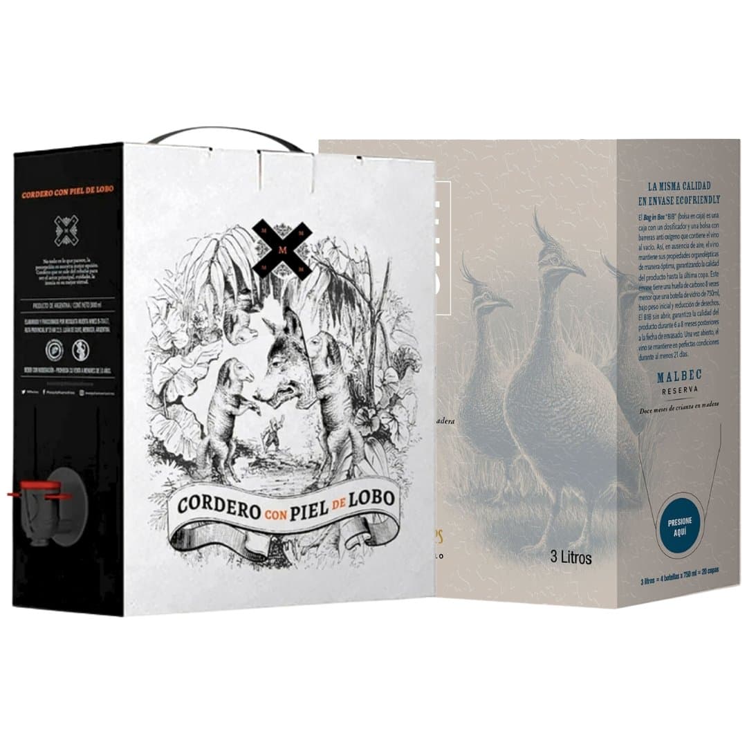 Combo Bag in Box 3L x2: Cordero + Las Perdices Reserva