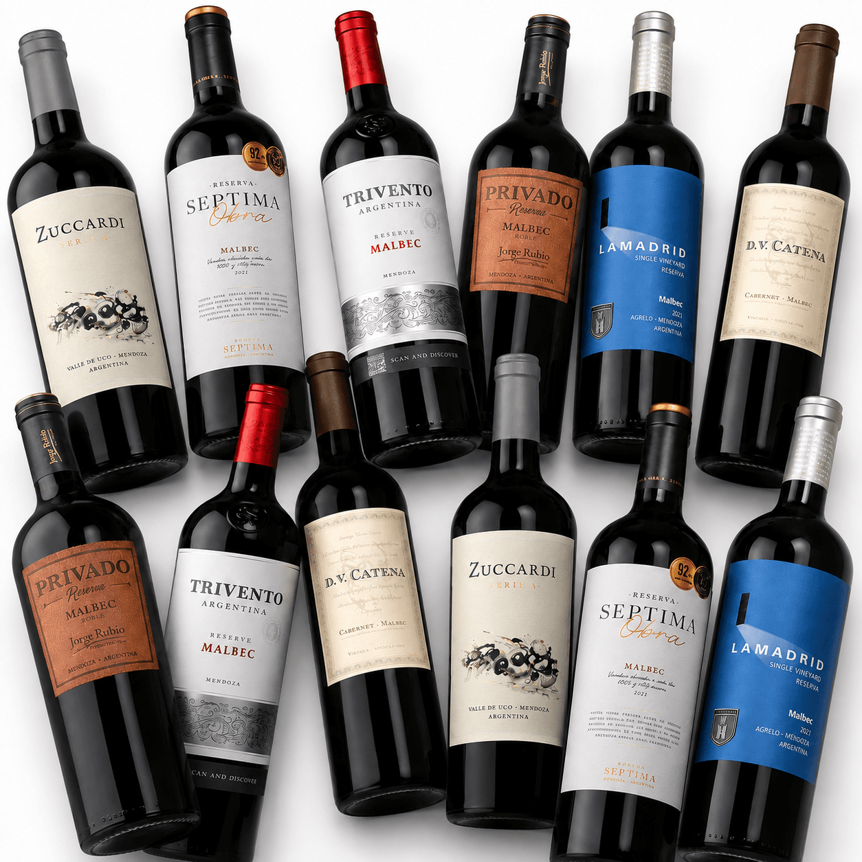 Mega Mix Vinos Premium 12 Botellas | El Más Vendido de la Web