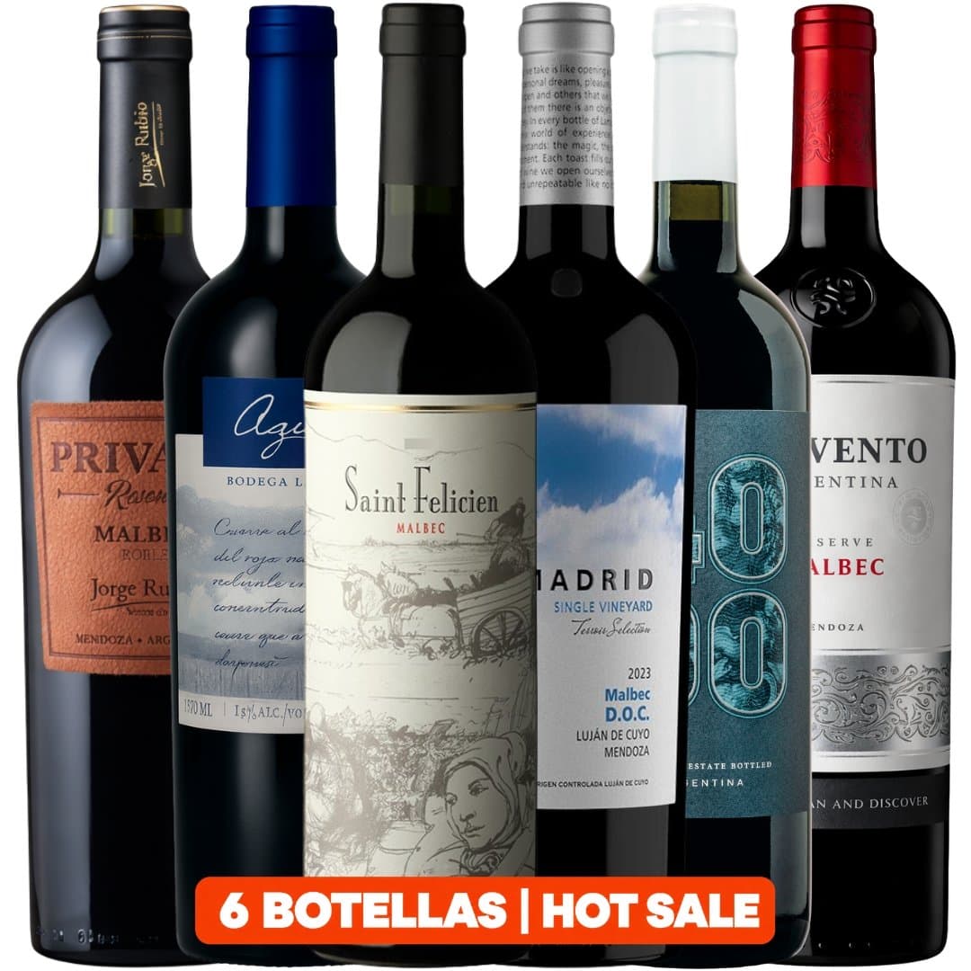 Mix Vinos 6 Botellas Siempre a Mano | Hot Sale