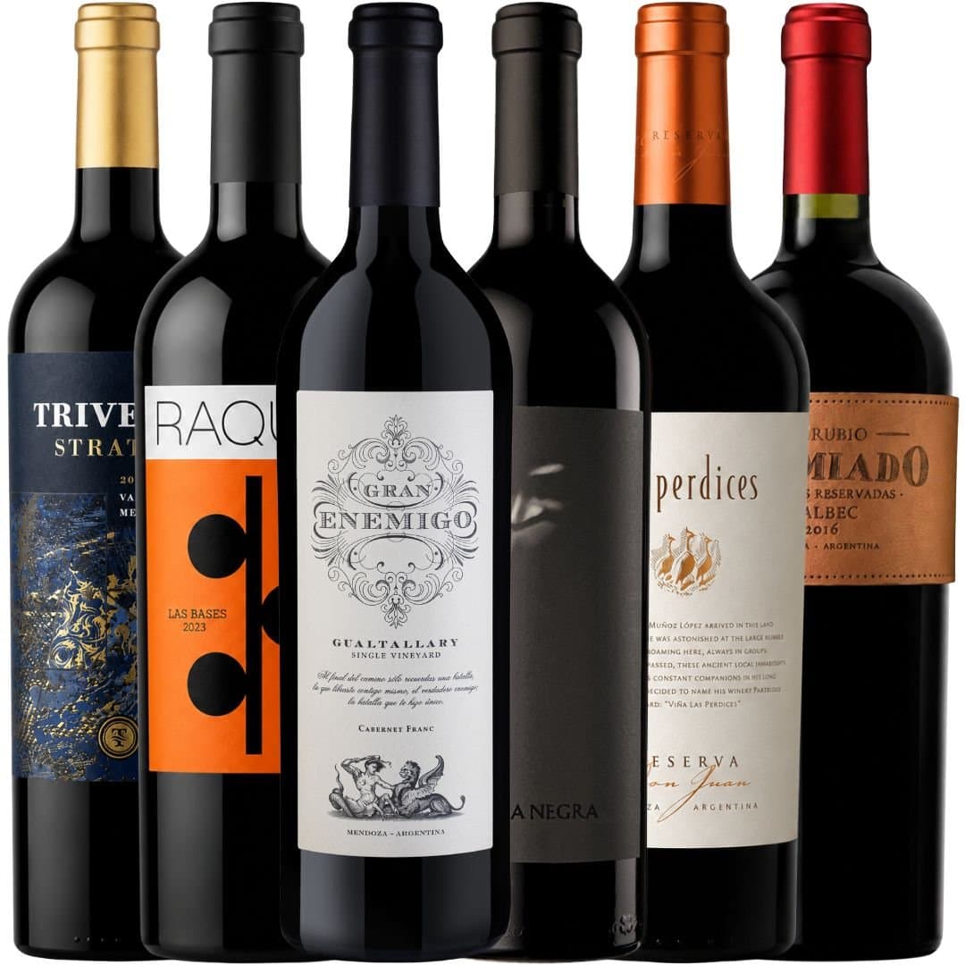Mix Vinos 6 Botellas Tope de Gama