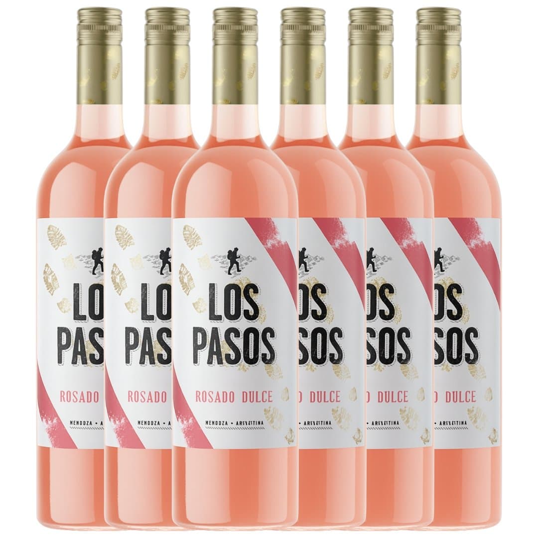 Vino Rosado Dulce Los Pasos 750ml