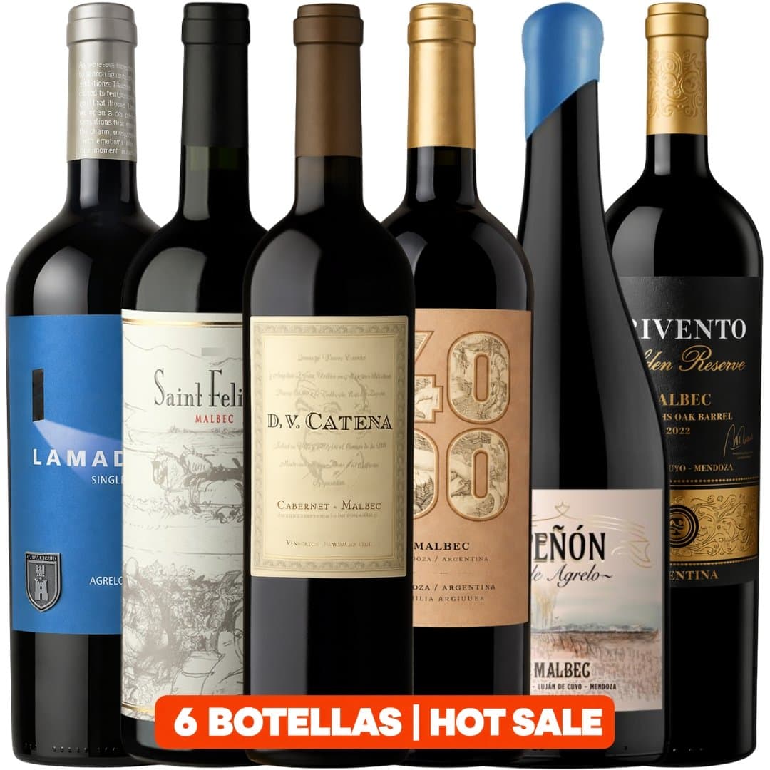 Mix Vinos 6 Botellas Darse un Gusto | Hot Sale