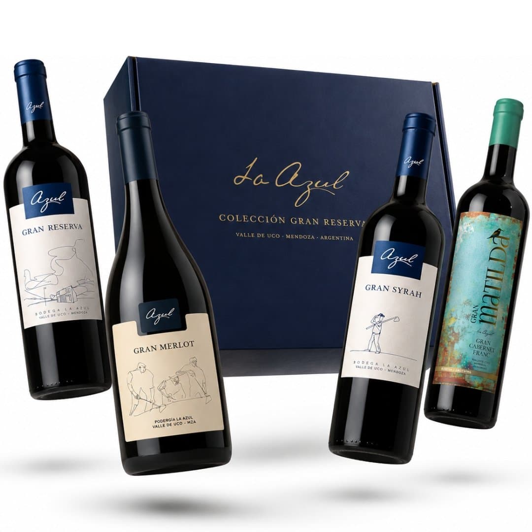 Estuche La Azul Colección Gran Reserva x4 | Regalo Premium