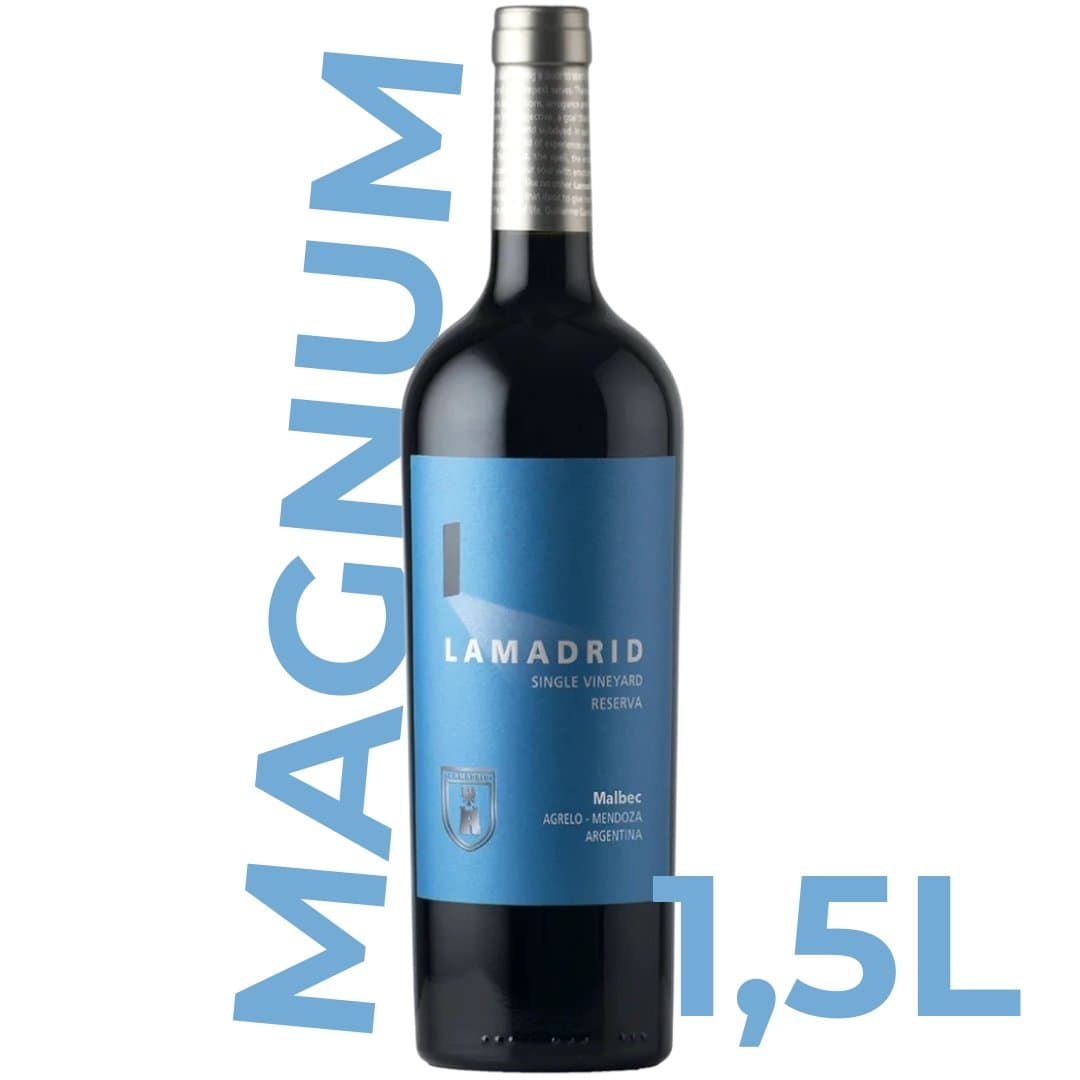 Vino Lamadrid Reserva Magnum Malbec 1,5L | Grandes formatos