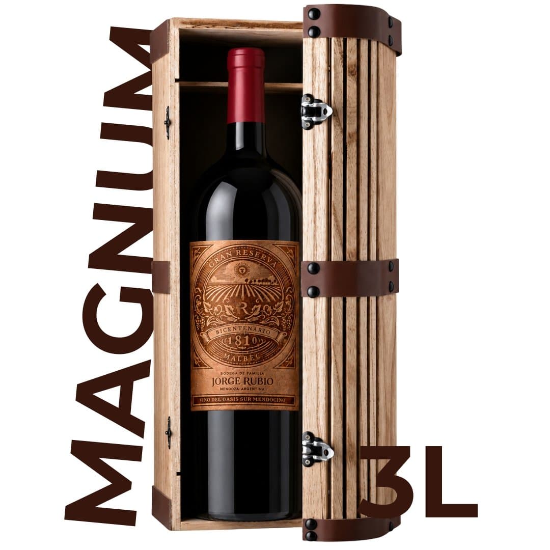 Vino Privado Gran Reserva Malbec Magnum 3L | Cofre de Madera