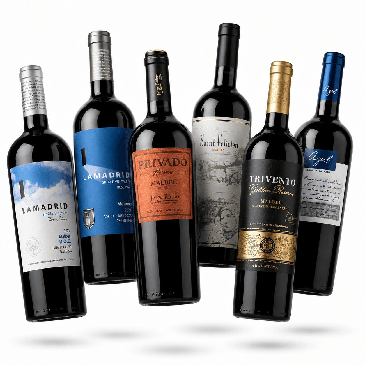 Mix Malbec de Mendoza x6 | Clásicos y Reservas