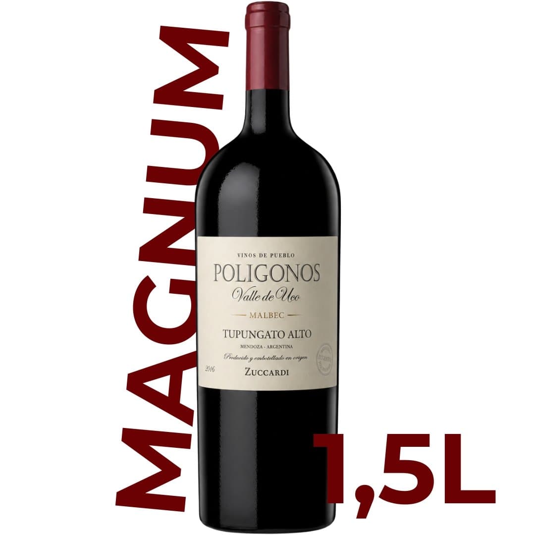 Vino Zuccardi Polígonos Malbec Tupungato Magnum 1,5L | Vinos de Pueblo