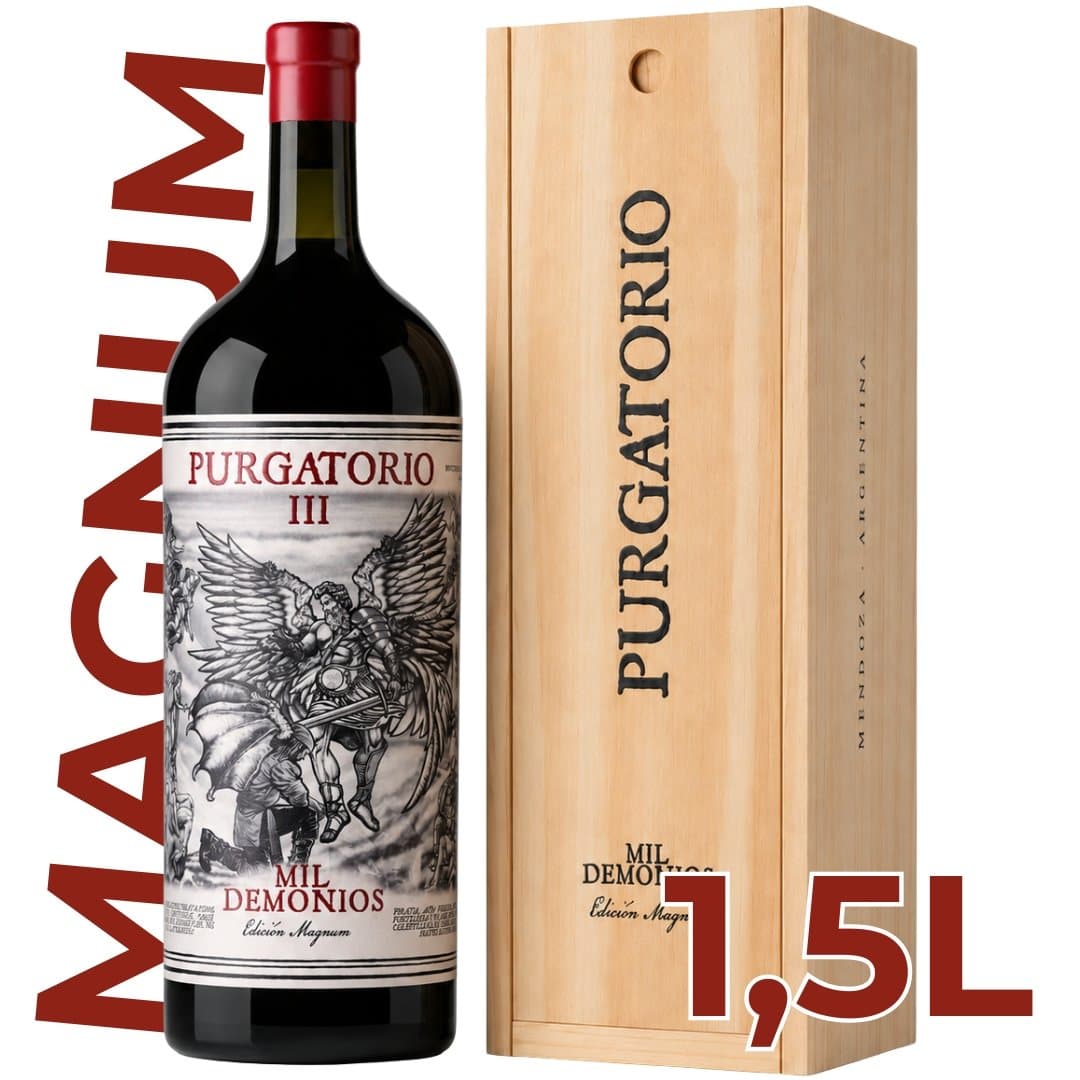 Vino Purgatorio III Blend Magnum 1.5 litros | Edición especial