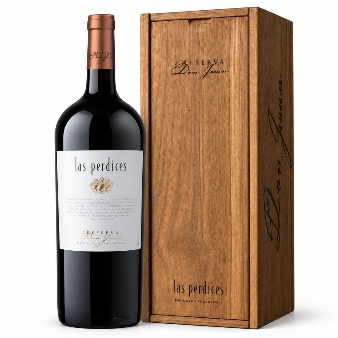 Cofre Las Perdices Don Juan Reserva 5 litros | Regalo