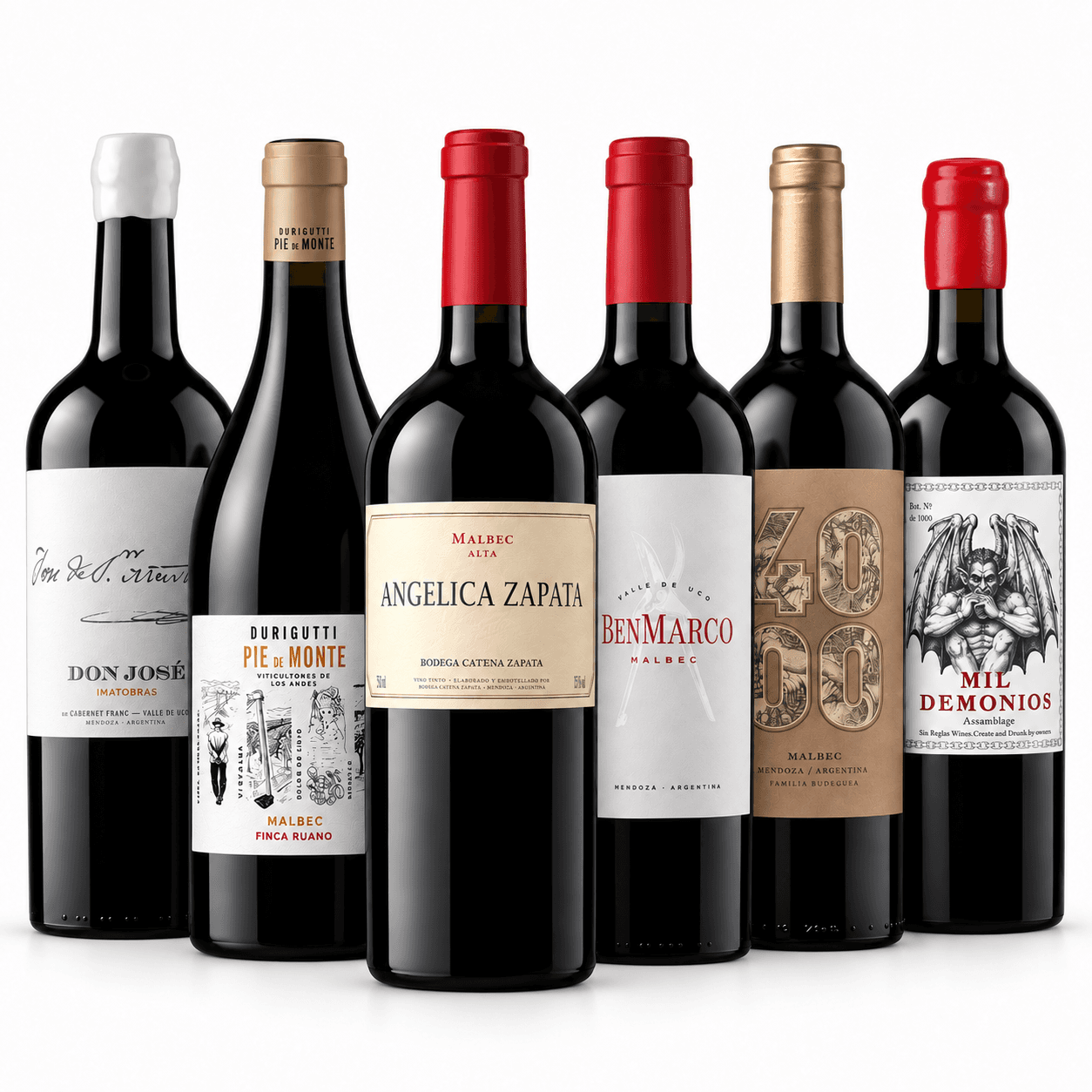 Mix Alta Gama de Mendoza x6 | Grandes Bodegas