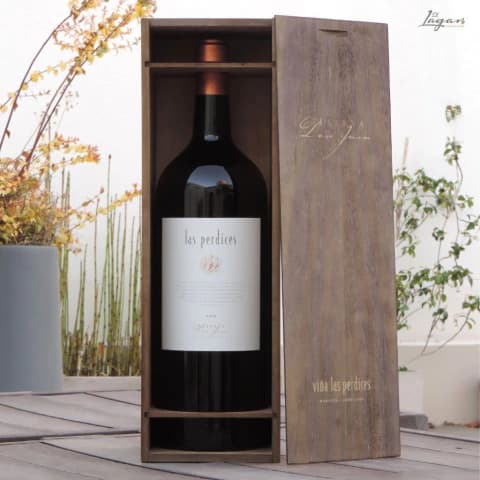 Estuche de Madera Las Perdices DON JUAN Reserva Magnum (5 Litros)