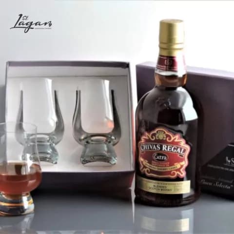 VASO WHISKY CATA C/TALON LISO x 2 vasos 482-L