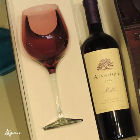 Copon Queen Sirah Caliz Violeta Caja Regalo X1 P/botella / 461-CVI
