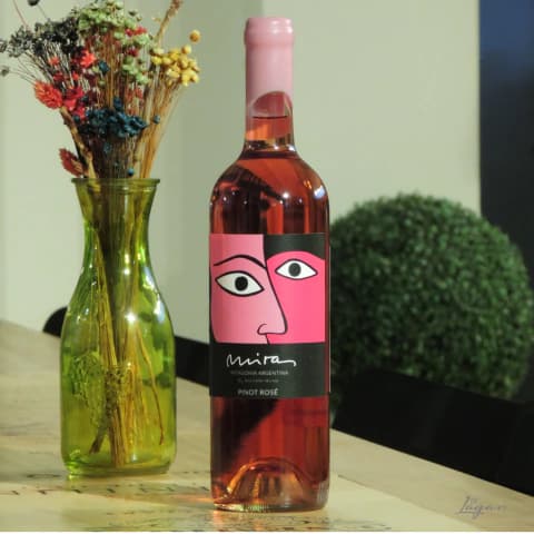 MIRAS Pinot Rosé Liviano 750cc