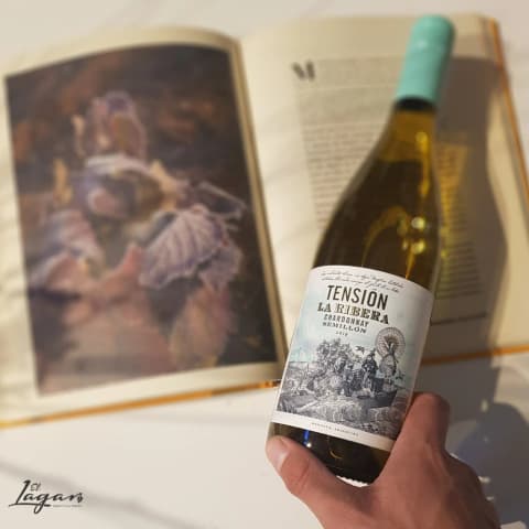 Vino blanco Chardonnay Tensión 750 ml