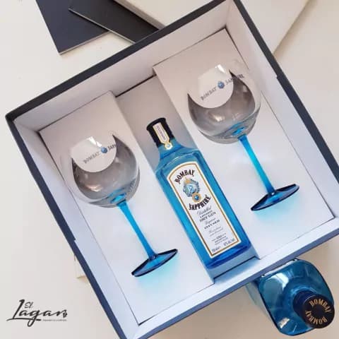 Copon Gin Tonic "BOMBAY" Liso Pierna Turquesa x2 750cc / 333-LLPT