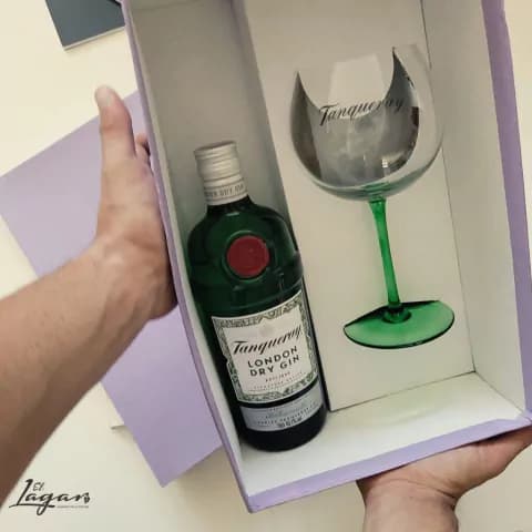 COPON GIN TONIC LISO C/LOGO TANQUERAY C/REGALO X1 P/BOTELLA ( no incluye el Gin ) 332-LLPV