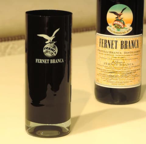 Vaso Esquel Trago Largo Color Negro C/logo Fernet / 181-CNL
