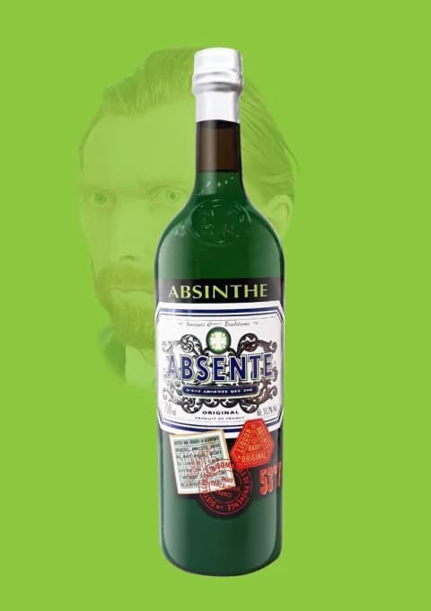 Licor de Ajenjo Absenta 53.7 Vol. Ac. 750 cc (Francia)