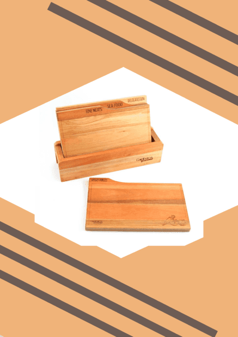 SET ORGANIZADOR 4 TABLAS RECTANGULARES