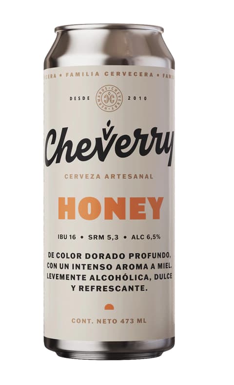 Cheverry Honey lata x 473c.c.