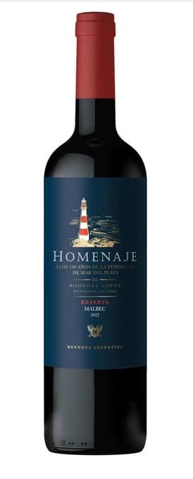Homenaje Reserva Malbec x 750c.c.
