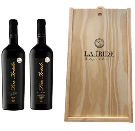 La Iride Partida Seleccionada Estuche Madera x 2 bot. c.c.