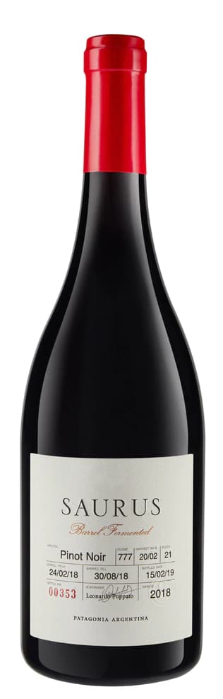 Saurus Barrel Fermented Pinot noir