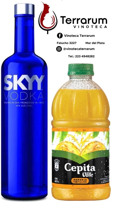 Combo Skyy Clasico x 750c.c.+ Baggio Litro