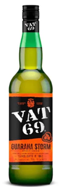 Vat 69 Gauarana Storm x 750c.c .