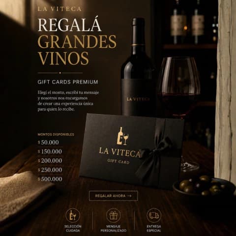 Gift Card Luxury Vinos $500.000 | La Viteca