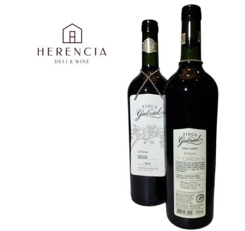 Jorge Rubio Finca Gabriel 3x2 Syrah ($5130 c/u)