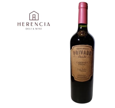 Jorge Rubio Privado Oasis 3x2 Cabernet Franc ($9670 c/u)