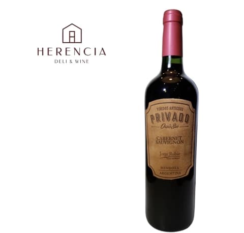 Jorge Rubio Privado Oasis 3x2 Cabernet Sauvignon ($9670 c/u)