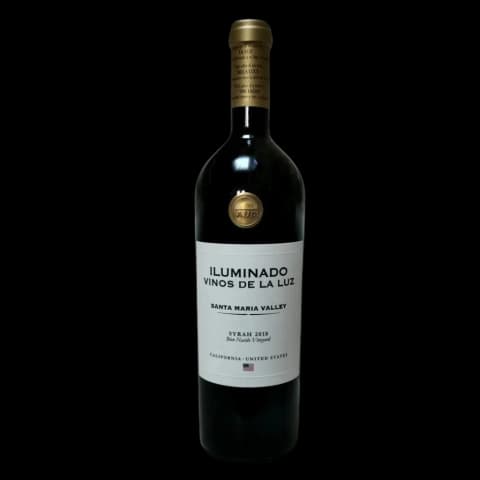 Iluminado vinos de la luz Santa Maria Valley Syrah 2018