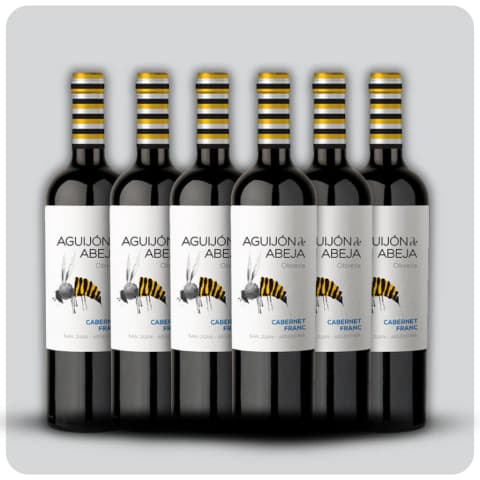 Aguijón de Abeja Obrera Cabernet Franc - Caja sellada - 6 x 750 cc
