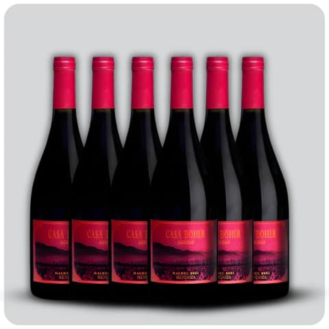 Casa Boher Agrelo Malbec - Caja sellada - 6 x 750 cc
