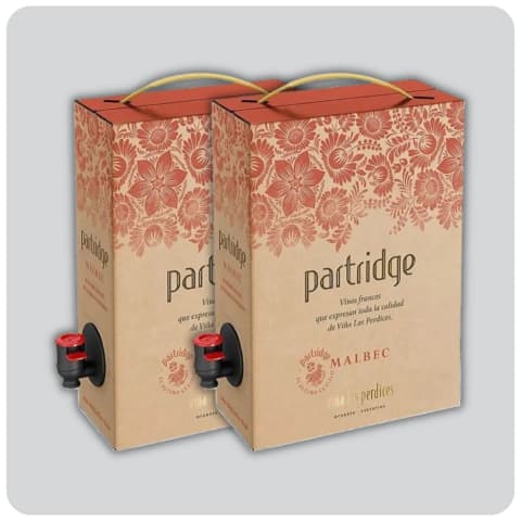 Partridge Malbec - Bag in box x 2 unidades - 6 litros