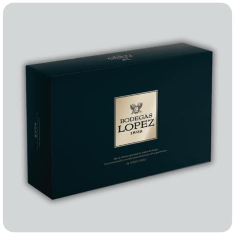 Estuche Lopez 125 Vendimias Malbec - Edicion limitada - 6 x 750 cc