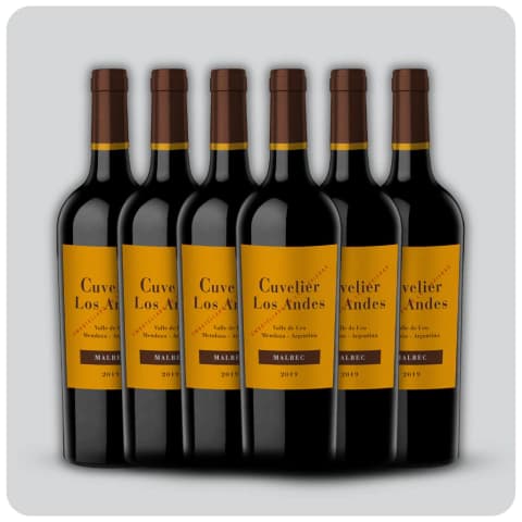 Cuvelier de Los Andes Malbec - Caja sellada - 6 x 750 cc