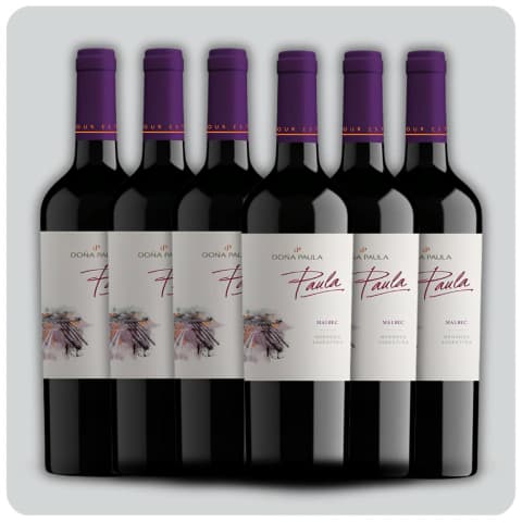 Doña Paula Malbec - Caja sellada - 6 x 750 cc