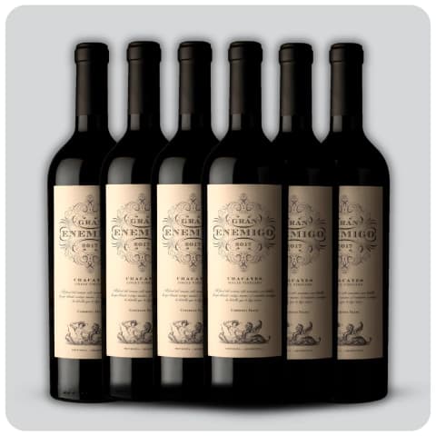 El Gran Enemigo Cabernet Franc (Chacayes) - Cajon de Madera 6 x 750 cc