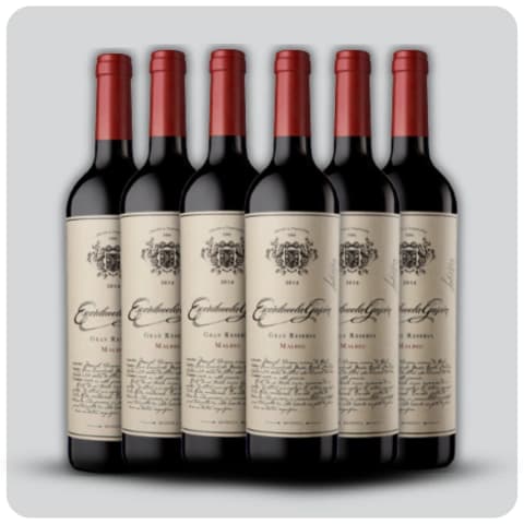 Escorihuela Gascon Gran Reserva Malbec - Caja apaisada x6 botellas